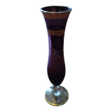 Bohemian soliflore glass vase
