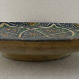 Polychrome Dish Ghotar from Fez Morocco XIX Africa