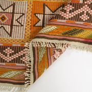 Vintage Turkish Kilim Rug, Handwoven Anatolian Accent Rug,sku-141