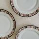 Set of 7 flat plates in Limoges porcelain