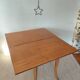 Spectacular Art Deco modular Console Table in walnut burl - 2 in 1