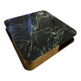 Green marble coffee table Red Edition