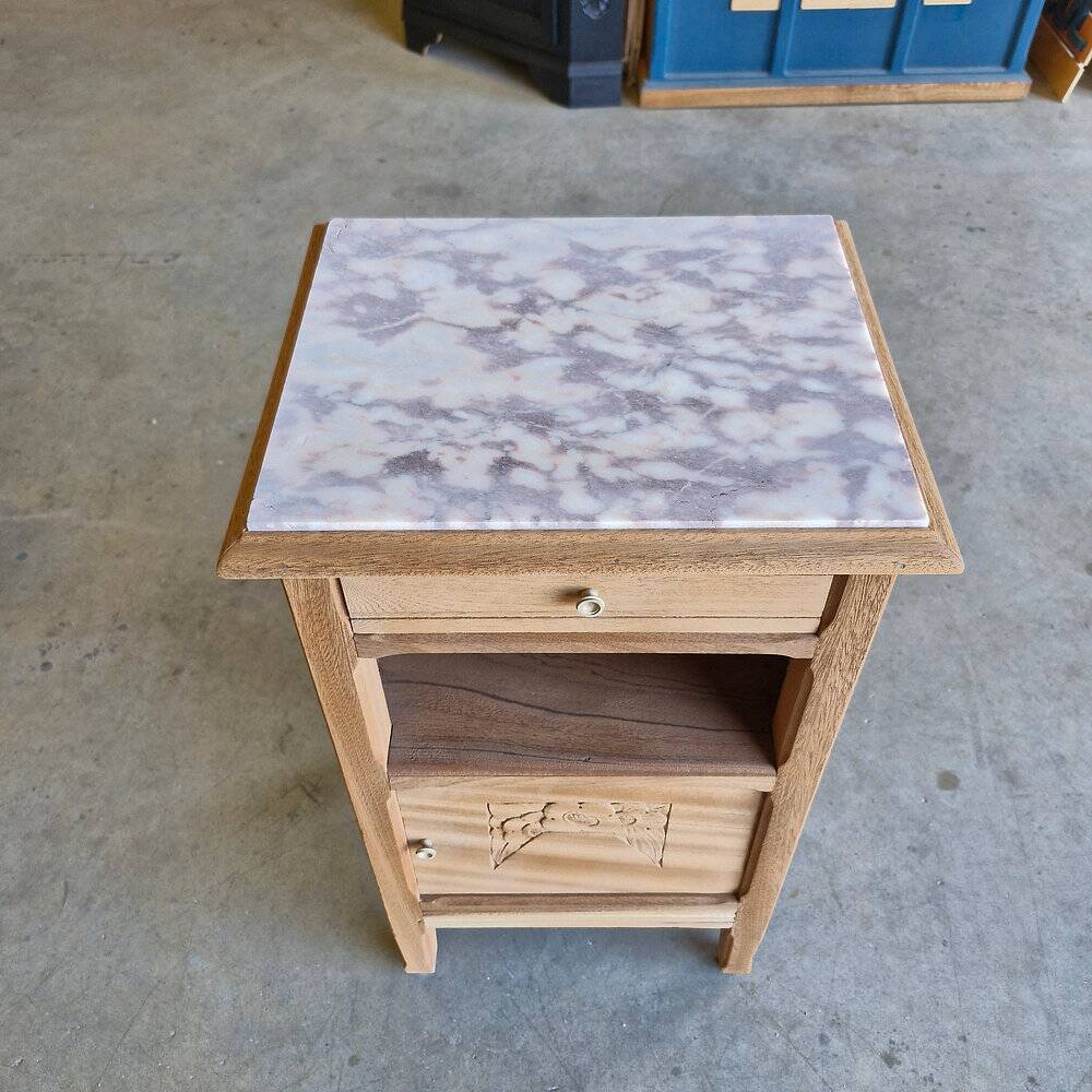 Beautiful bedside table in revitalised Art Deco style.