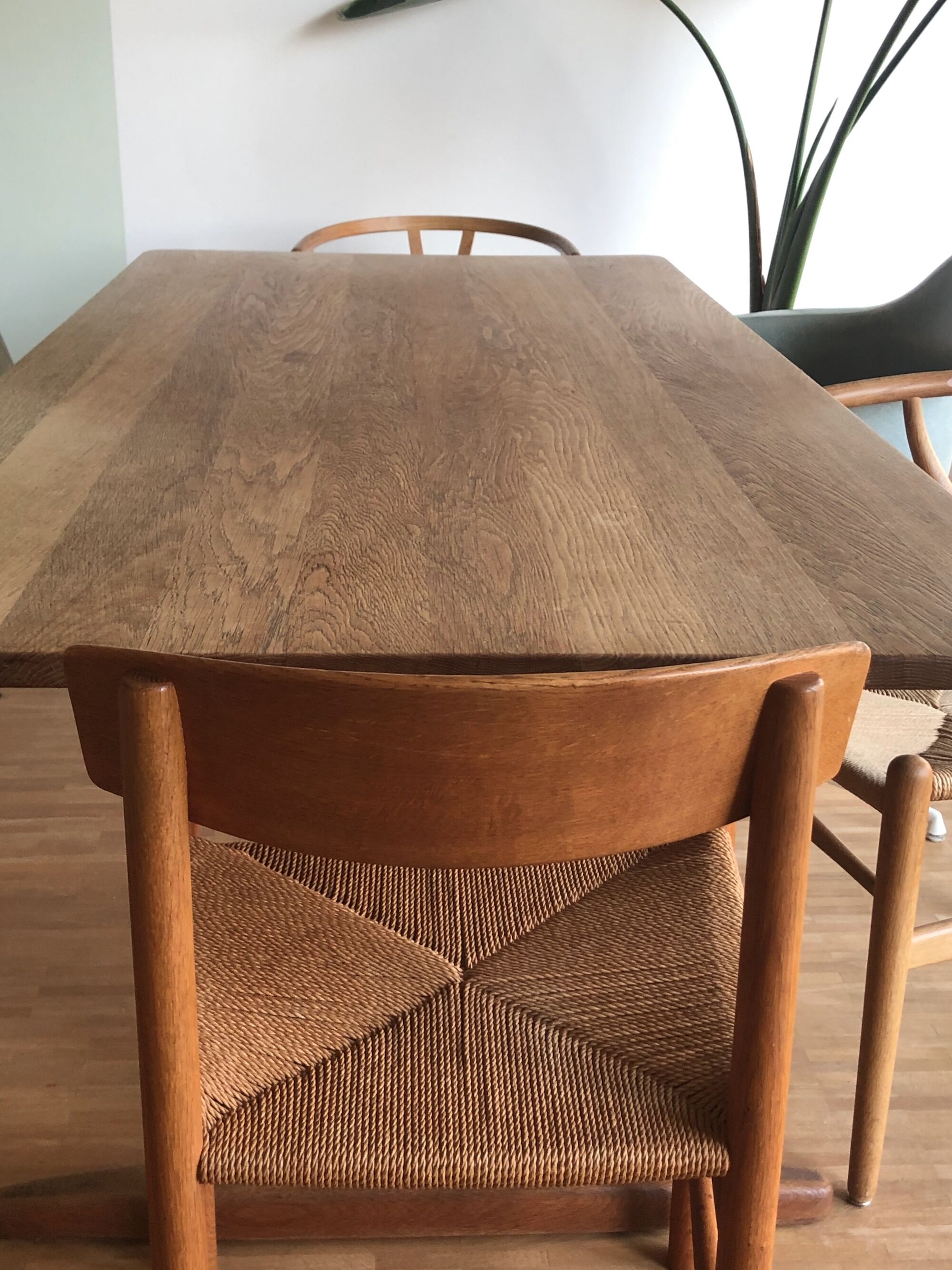Børge mogensen, shaker dining table for c.m. madsen. denmark, circa 1960