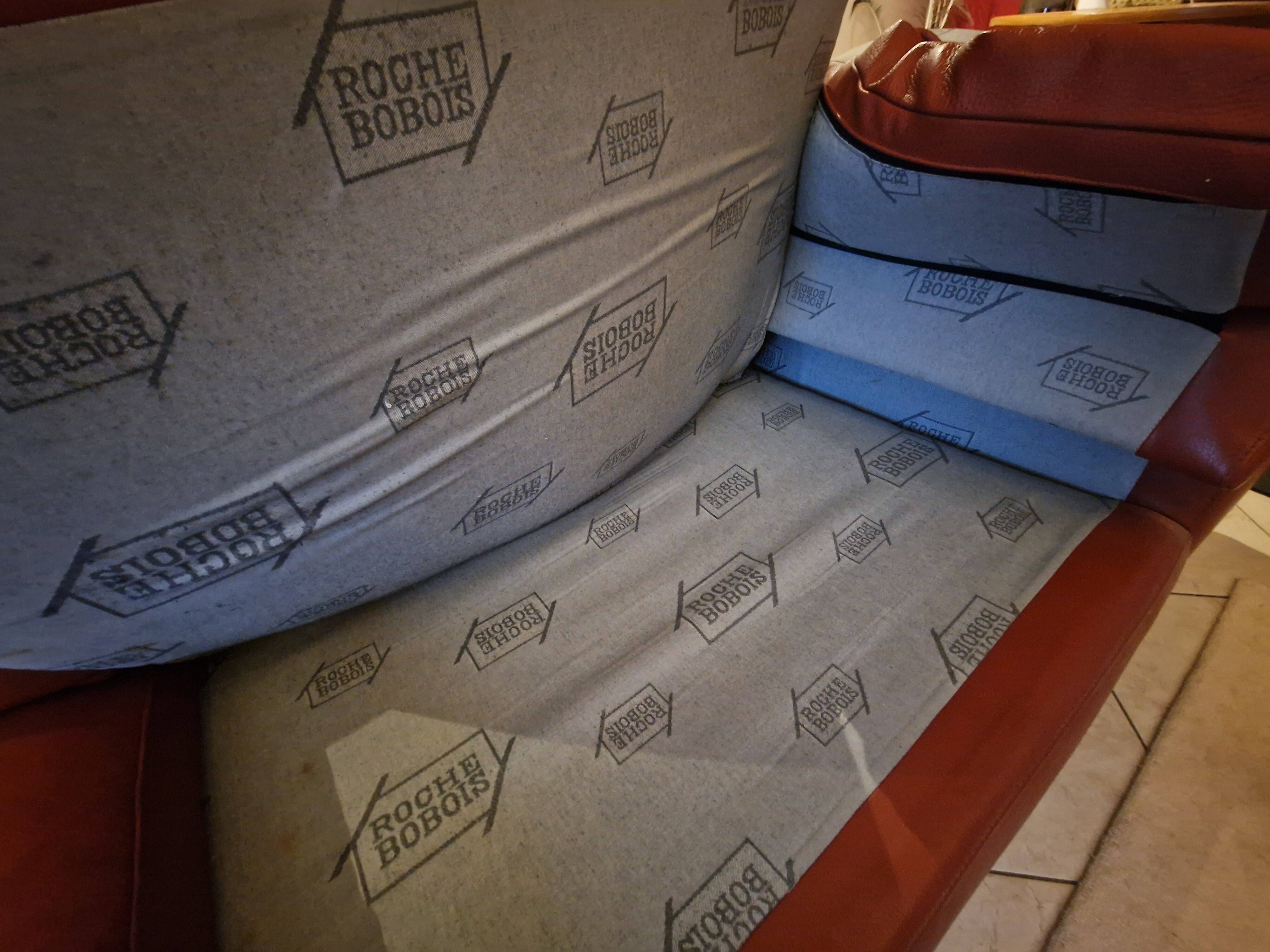 Roche Bobois leather sofa