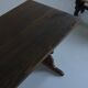Alpine carved pine dining table set | 1950s