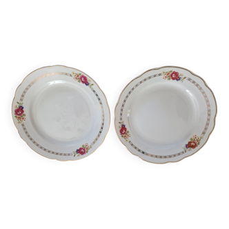 Assiettes Sarreguemines