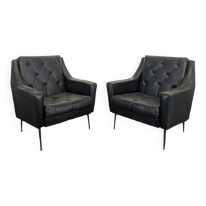 Paire de fauteuils design