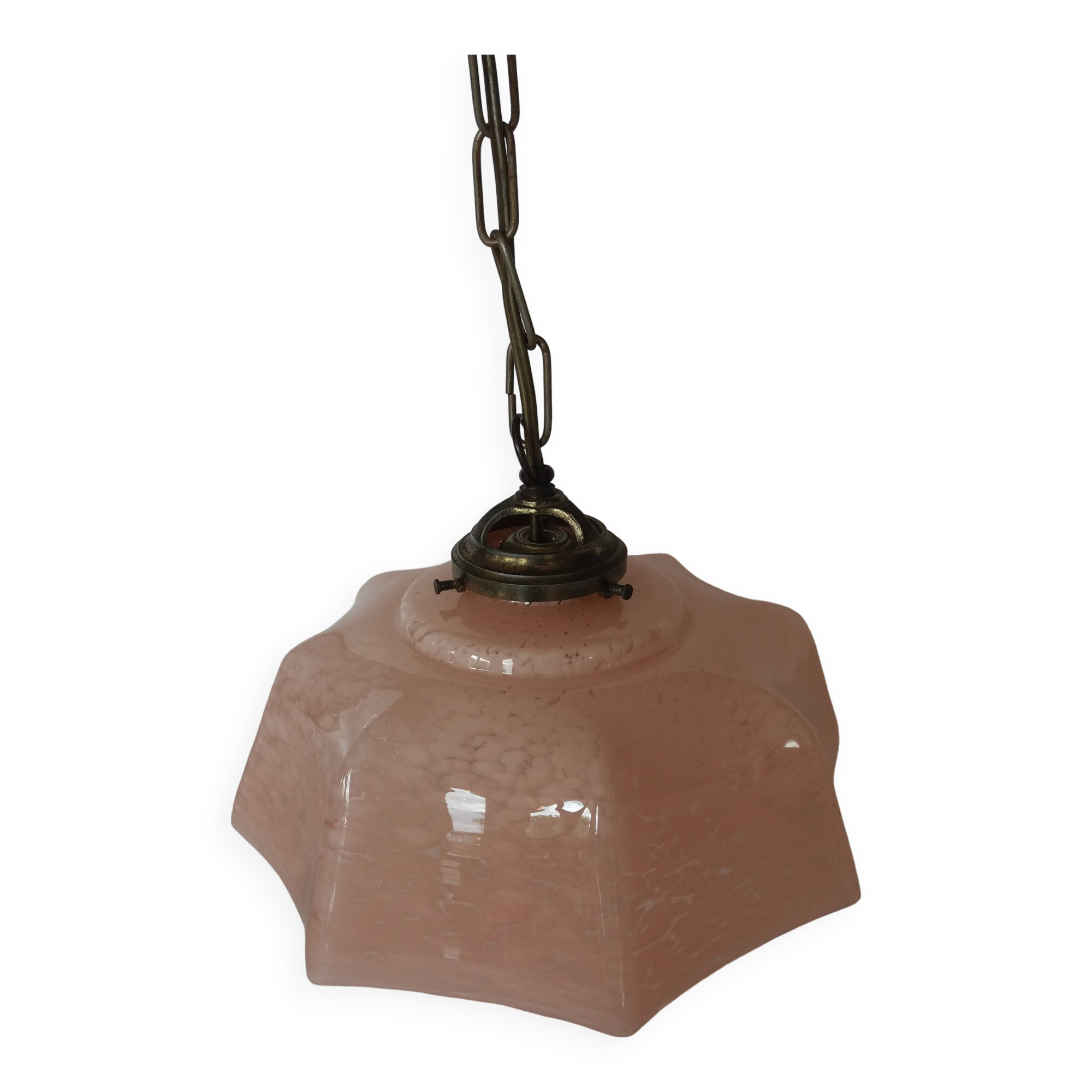 Clichy glass lampshade pendant light