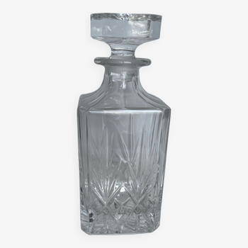 Lancel whisky decanter in cut crystal