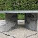 Vintage square marble coffee table from the 70s-80s.