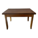 Table Mado ancienne de ferme 50s 1 tiroir