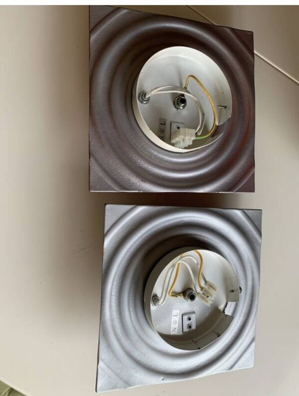 Petites paires d’appliques murales Paul Neuhaus