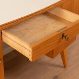 Freestanding Wooden Desk, 1950s