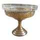 Vintage Art Deco brass cup