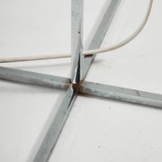 Lampadaire chromé