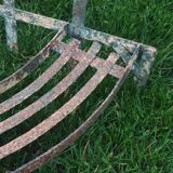 Half-moon florist plant holder