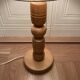 Lampe bois massif 1960 "design scandinave".