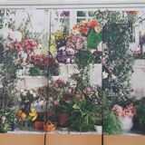 3 sliding panels printed on paper