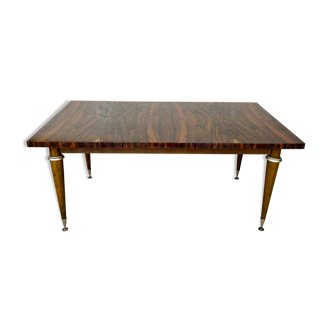 Rosewood dining table with extension cords