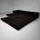 Early edition Mah Jong sofa in brown cotton velvet by Roche Bobois