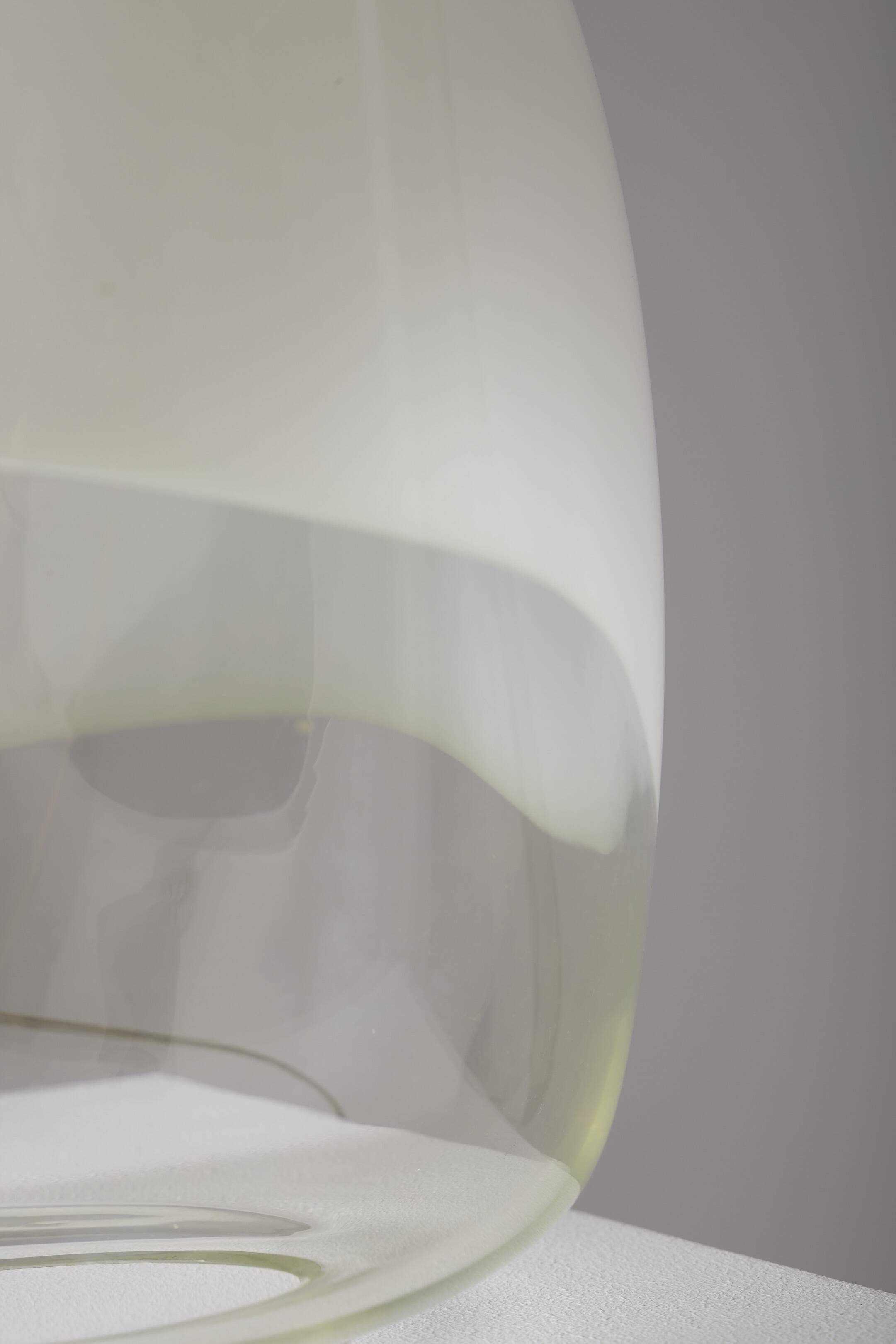 Pair of Nessa lamps in Murano glass, Gino Vistosi, 1970s