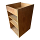 Oak serving trolley