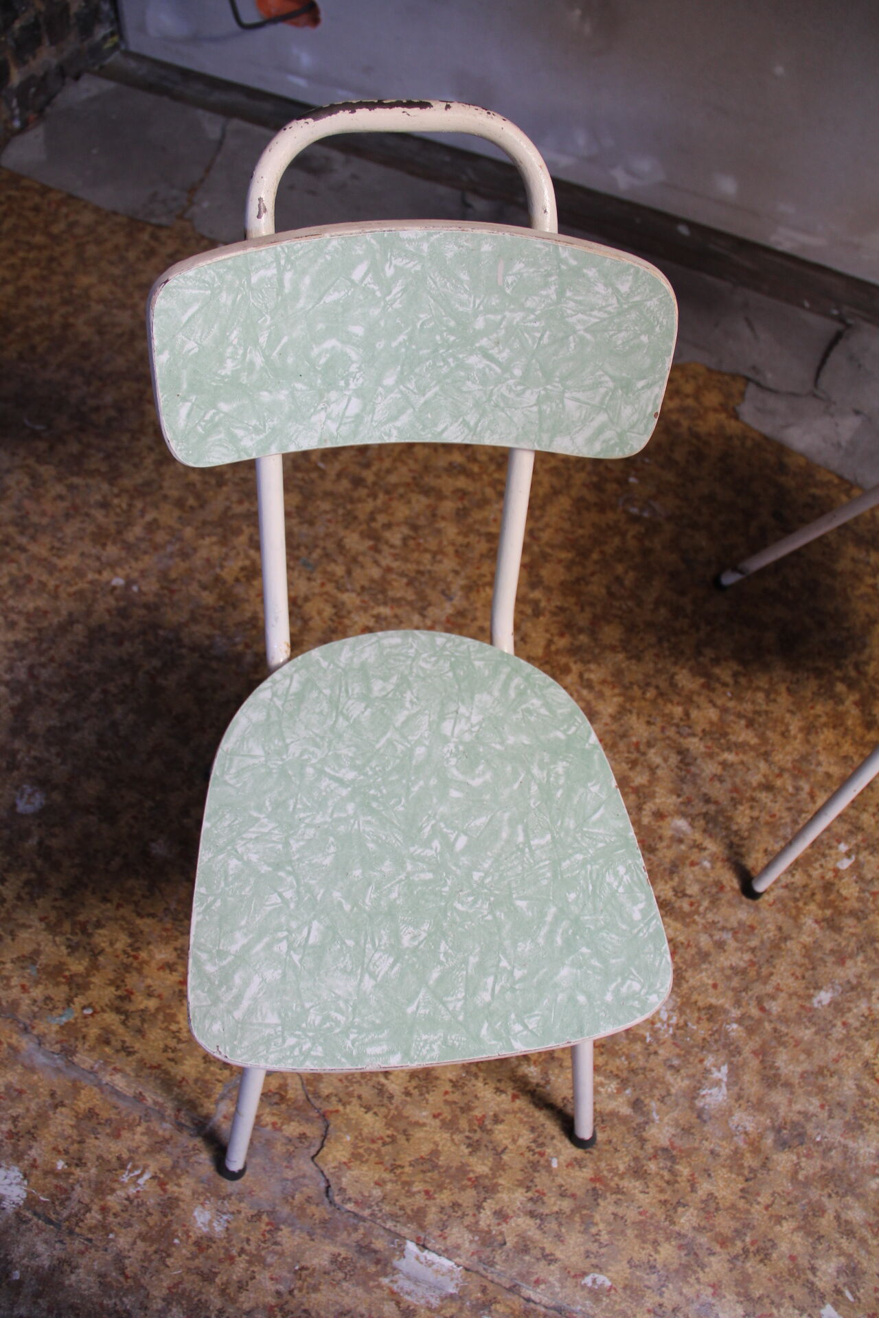 3 Vintage kitchen chairs