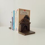 Pair of 1920s Art Deco bronze bookends