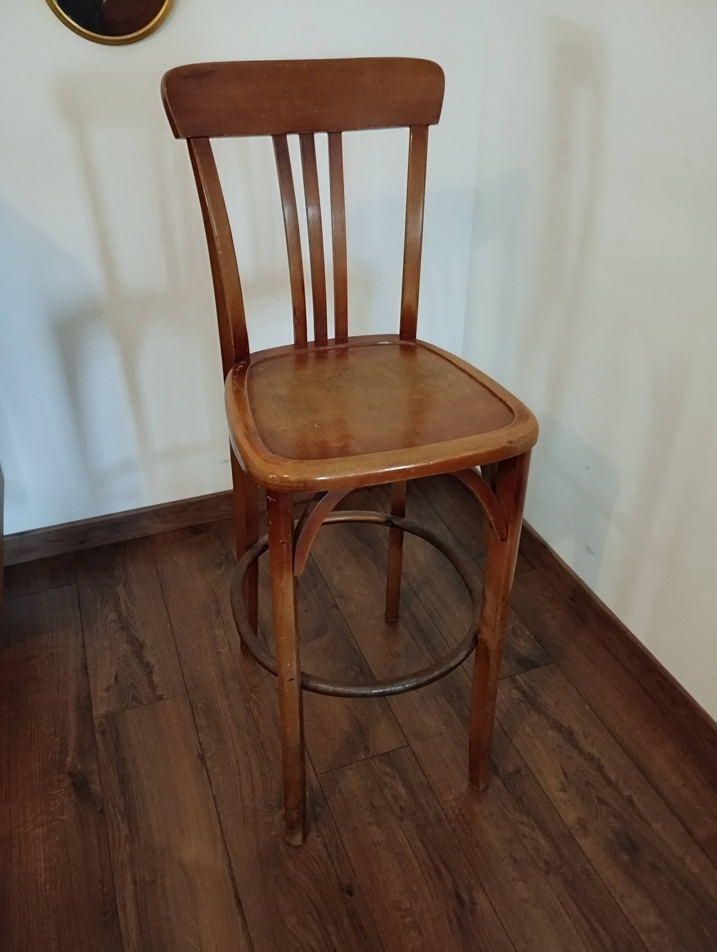 Chaise de bar années 50