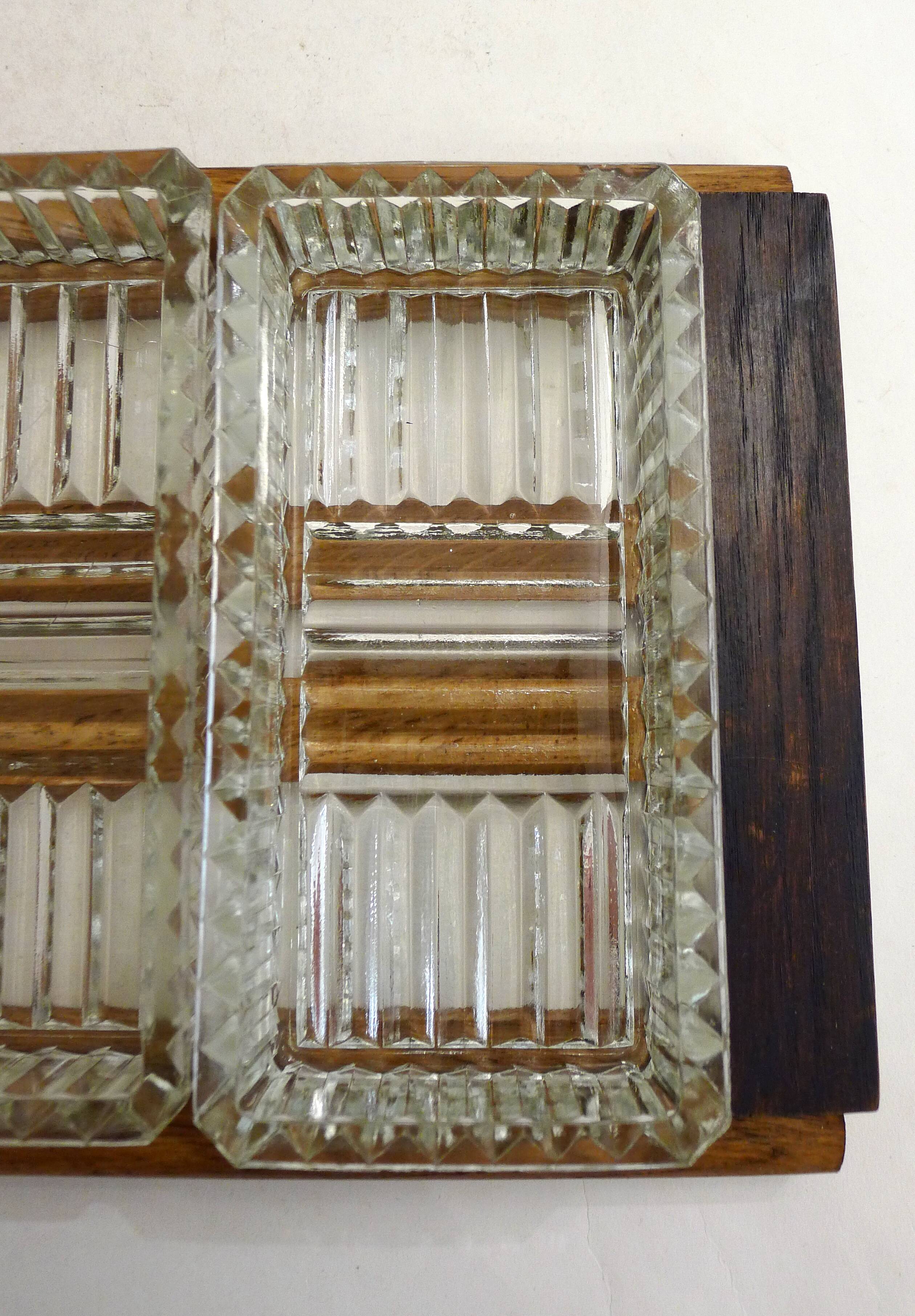 Art Deco mid-century aperitif platter