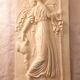 Bas-relief, museum replica, dancing maenad, ancient Greece, handmade plaster cast