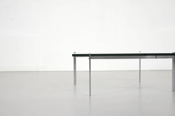 Table basse '' PK61 '' par Poul Kjaerholm pour Fritz Hansen. Danemark, 1956.