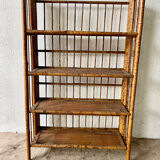 Étagère en bambou pliable 70’s