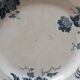 7 flat plates in Terre de Fer St Amand model Boule de Neige