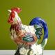 Pichet coq barbotine