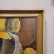 Huile sur toile “Composition abstraite”, Yves Frangeul, 1964 - France