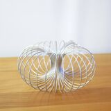 Vintage metal fruit basket