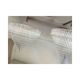 Set of 2 Clear Triedro Murano Glass Chandelier in Venini Style