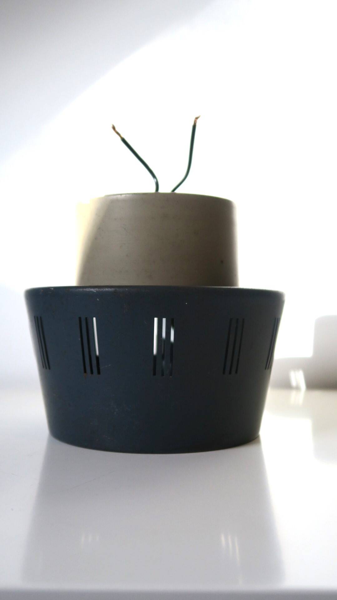 Rare ceiling light by Louis Kalff