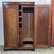 Armoire dressing Victorienne 19ème en acajou.