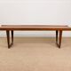 Large coffee table, or bench, Danish in teak by Peter Lovig Nielsen 1960.
