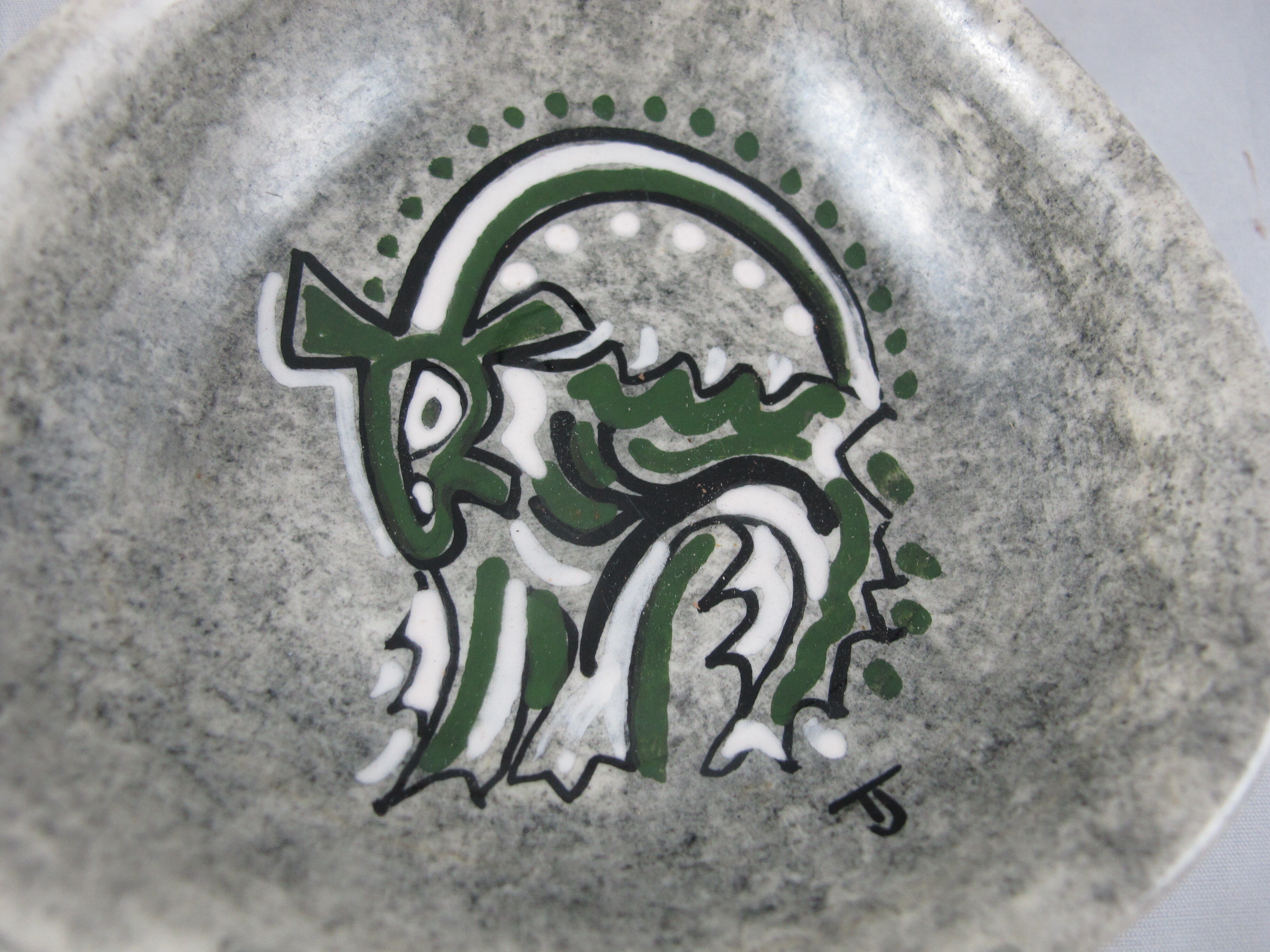 cup vintage ceramic Arnis