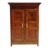 Antique Louis Philippe wardrobe in walnut
