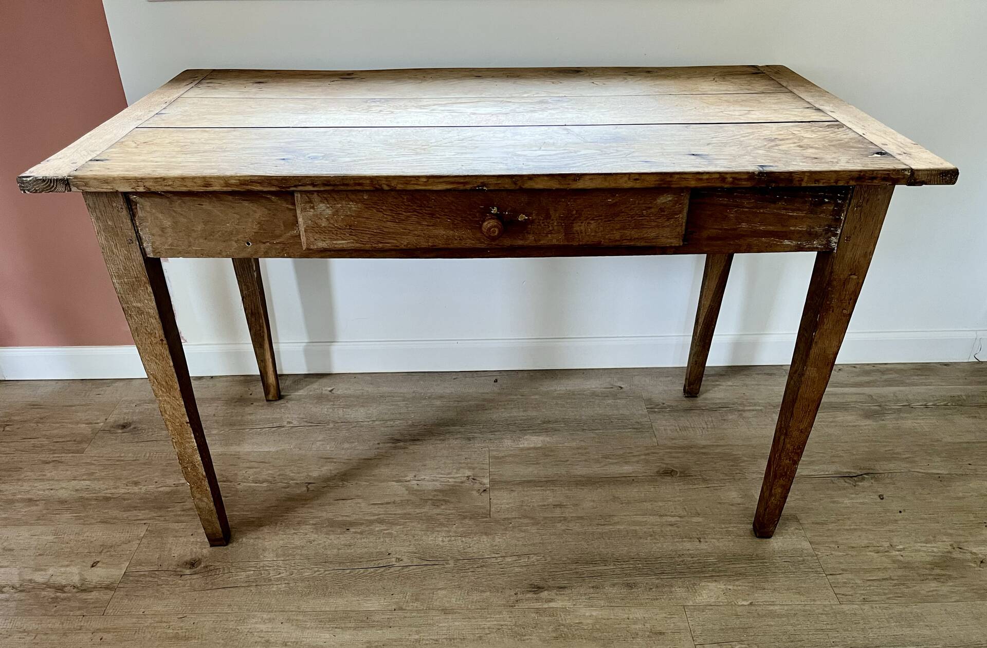 Oak farmhouse table