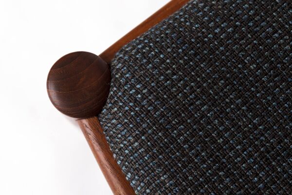 Ensemble de 6 chaises de salle à manger Niels Koefoed “Ole”, chaises en teck danois du milieu du siècle.