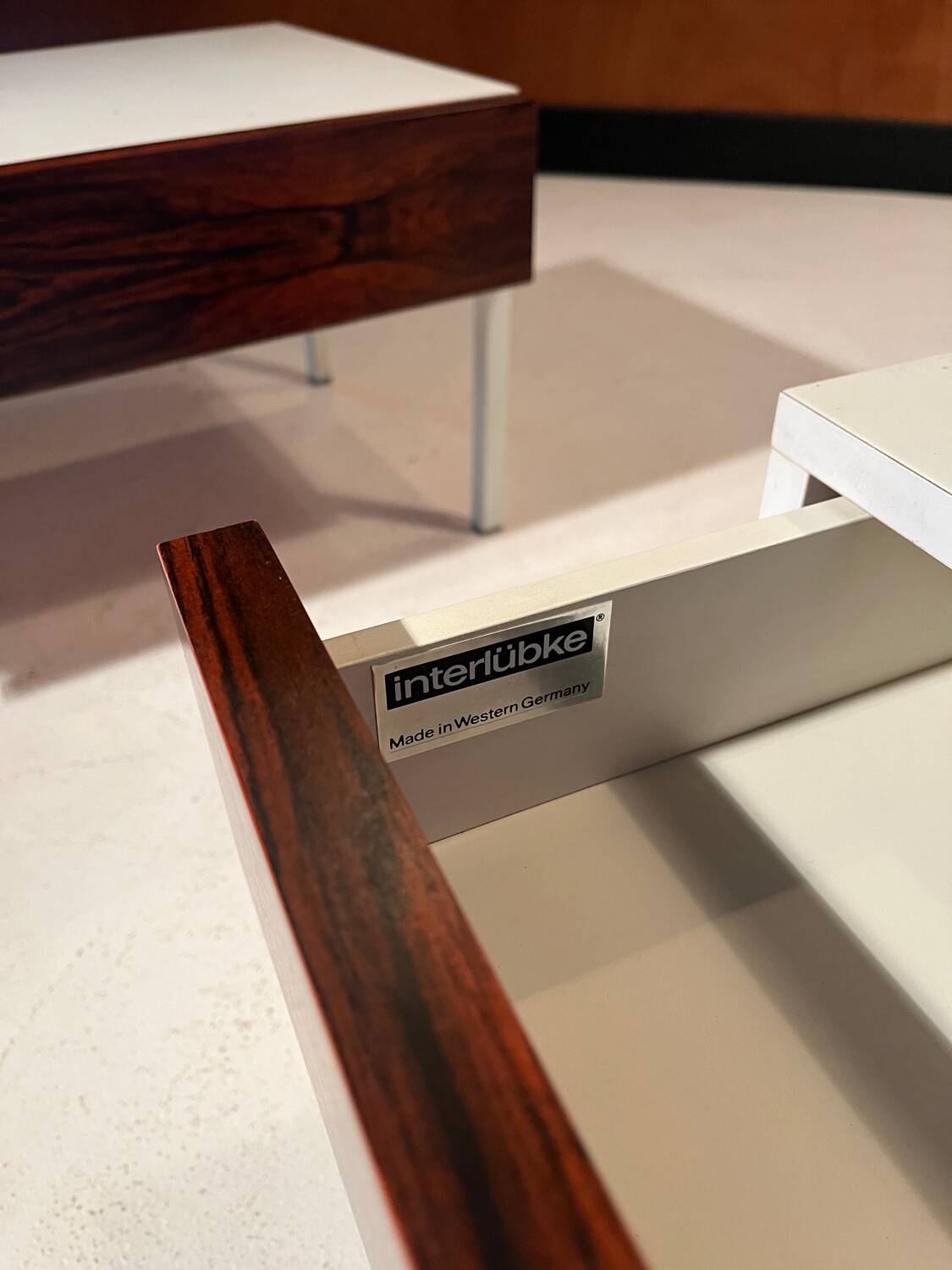 Chevets vintage Interlubke Germany 1970