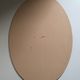 Vintage mirror bevelled oval, France, 1970 - 92 x 62.5 cm