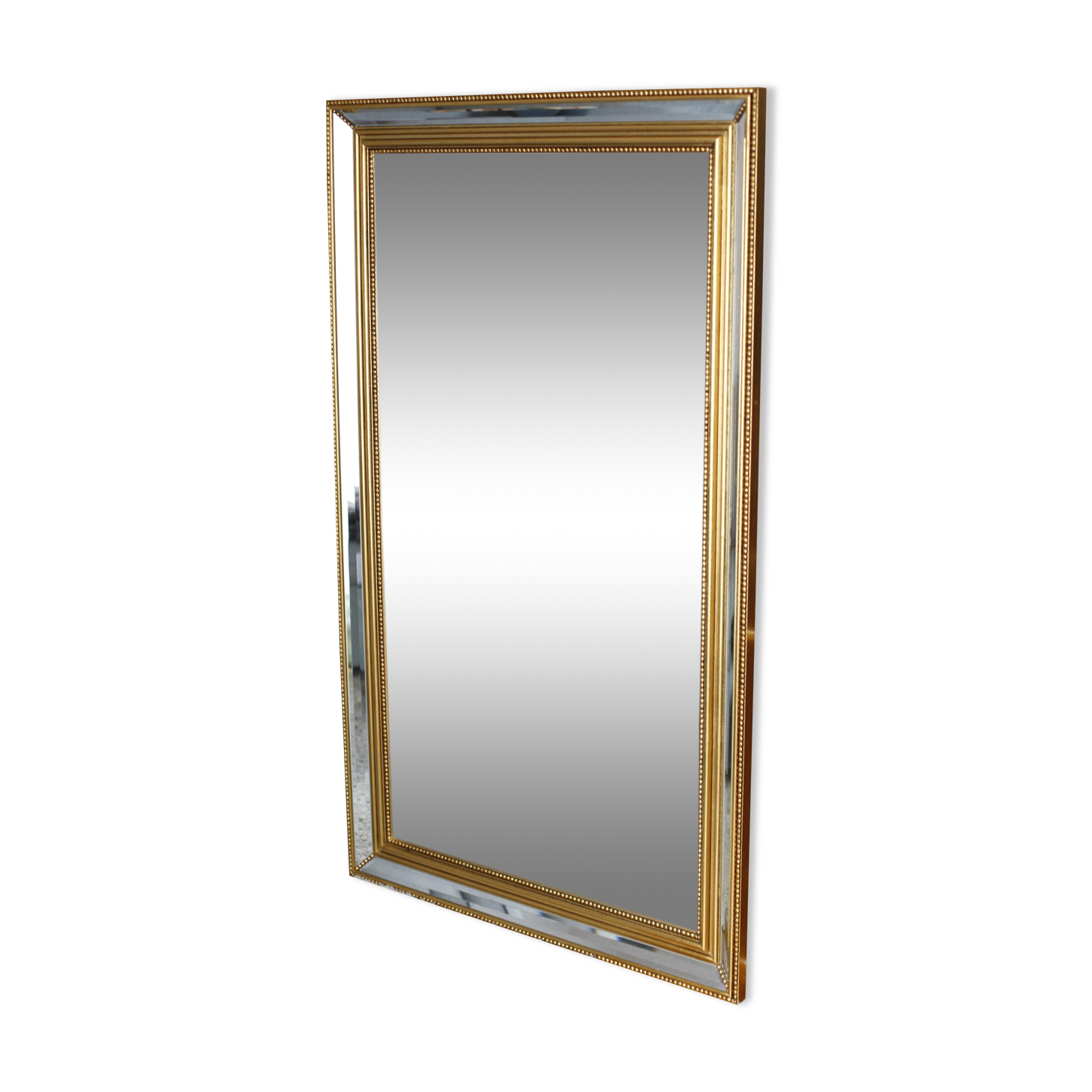 Mirror with parecloses beveled Venetian mirror  149x88cm