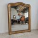 Louis Philippe gilded mirror with gendarme hat nineteenth H:130cm